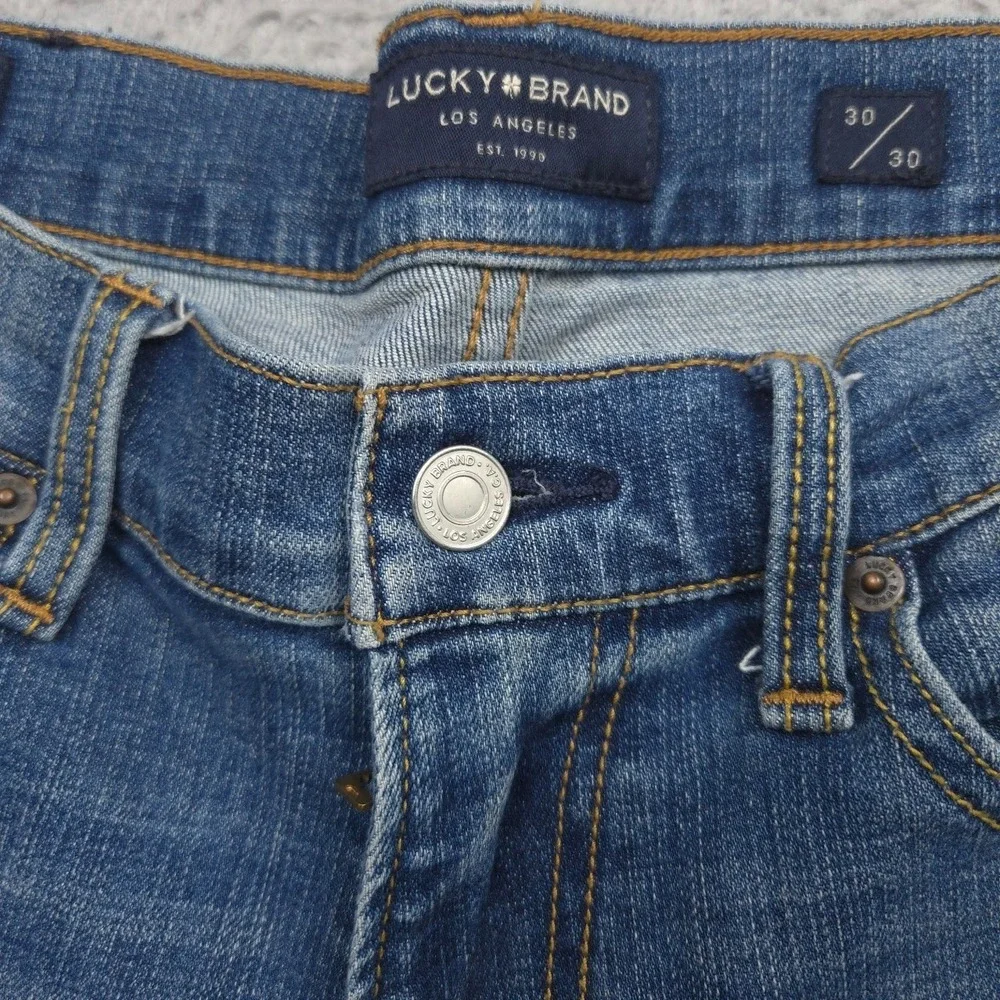 Lucky Brand 410 Athletic Slim Jeans Mens 30x30 Blue Stretch Denim Pants